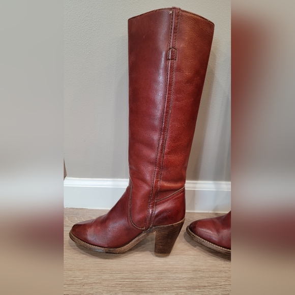 Vintage 80's Frye Boots 6.5 B. More Of A Size 6 Would Be Best. - Picture 9 of 16